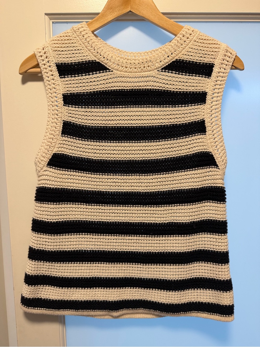 Everlane Large Knit Striped Tank Top